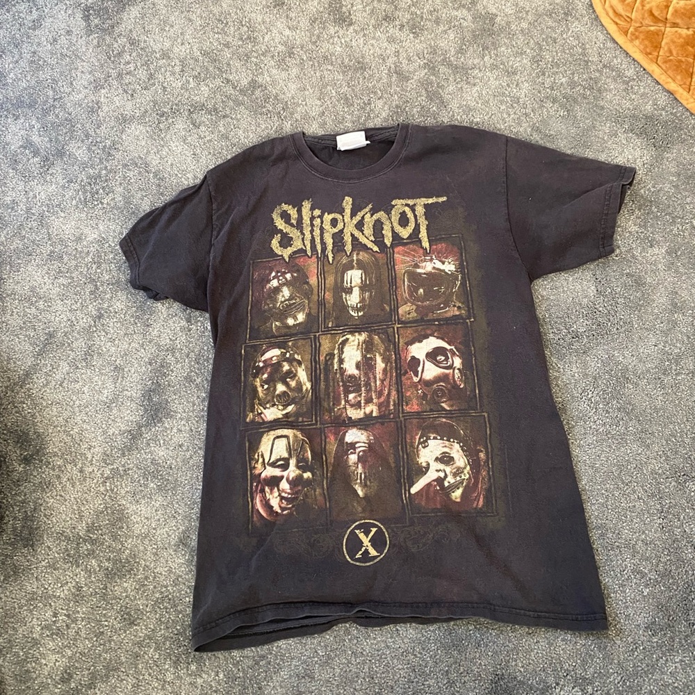 2009 vintage slipknot t shirt size small